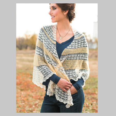 Книга Классические шали: Крючок: 20 элегантных моделей с ажурами, филезигзагами, ракушками и попкорнами Коллектив авторов