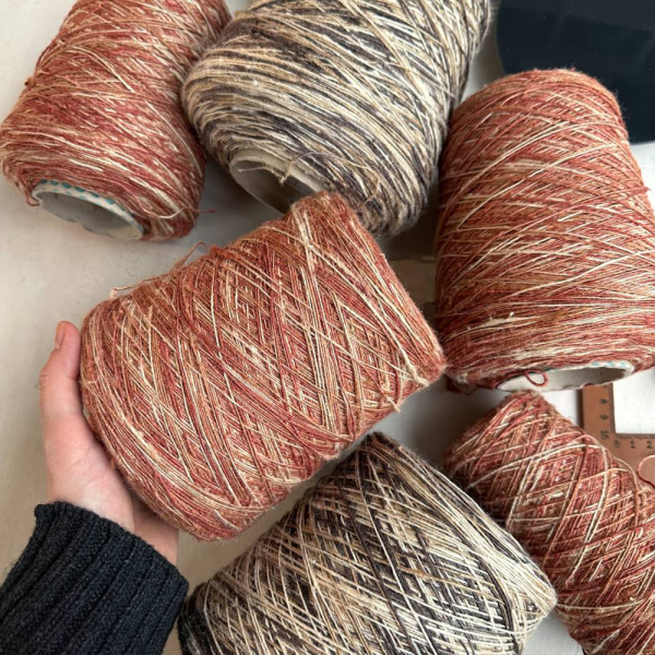 Бобина шелк Tussah by Filati Buratti