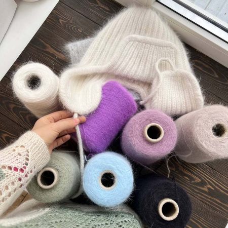 Описание вязания #Ушанка_Московская