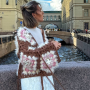 Описание вязания #Кардиган_Бохо_Шик