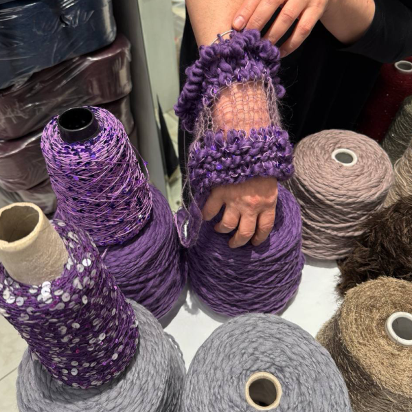 Бобина меринос Bulky Zegna Baruffa