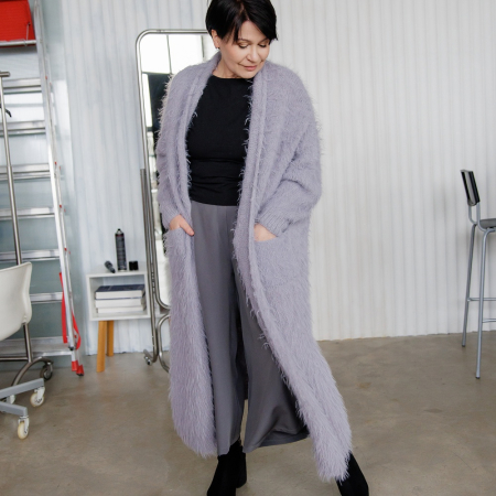 Описание вязания #Кардиган_Падла_Макси