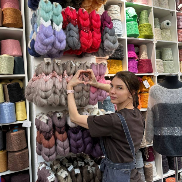 Косичка кидмохер на шелке Craft Pail