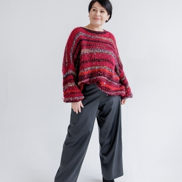 Описание вязания #Джемпер_из_коробочки