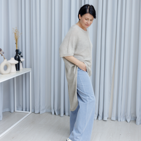 Описание вязания  #Туника_хвост_русалки