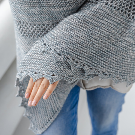 Описание вязания #Шаль_Каталония