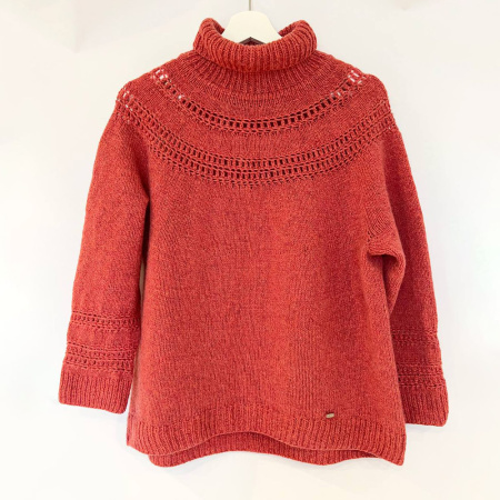 Доступ к онлайн-совместнику. Джемпер круглая кокетка