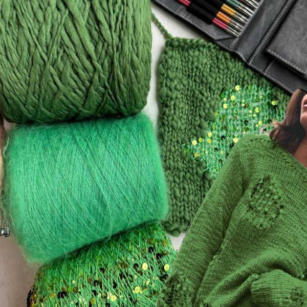 Бобина меринос Bulky Zegna Baruffa