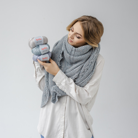 Описание вязания #Шаль_Каталония