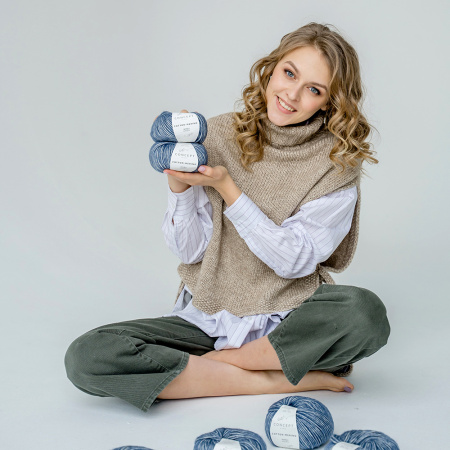 Описание вязания #Жилет_Краденный Описание вязания #Жилет_Краденный