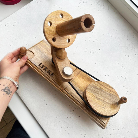 Намотчик пряжи на моток, цвет Rose Wood