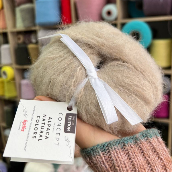 Пряжа Katia Alpaca Natural Colors