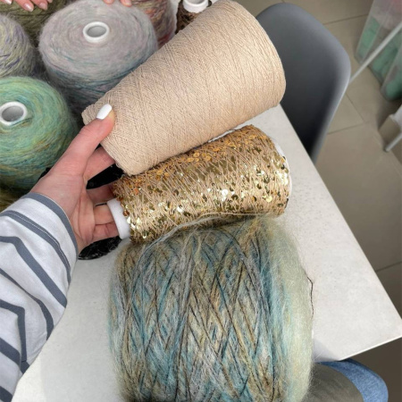 Описание вязания #Мульти_кучи