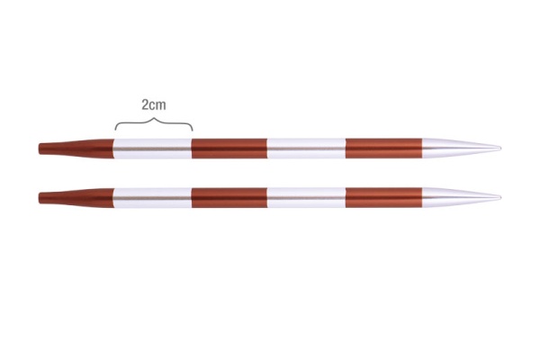 Спицы съемные "SmartStix" алюминий, KnitPro (42128, 5,5 мм)