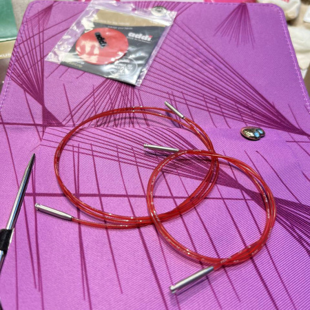 Набор спиц с лесками Addi Lace Long, 760-2