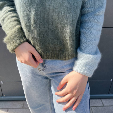 Описание вязания #Cвитер_Katia_Cashmina