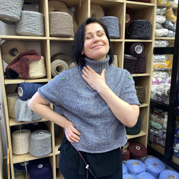 Описание вязания #Реглан_погон_wooldom