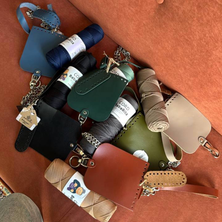 Набор для сумки Миник из натуральной кожи