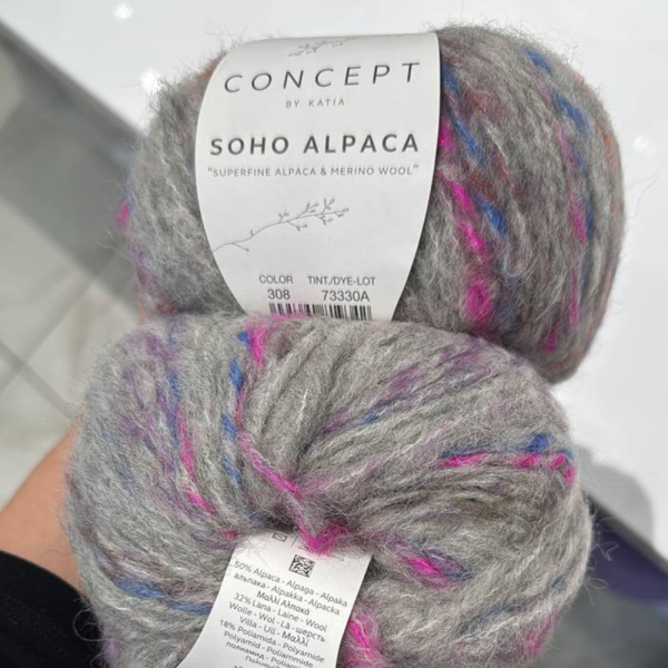 Пряжа Katia Soho Alpaca