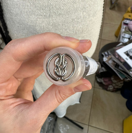 Пуговицы Sandra, размер 30 (1172Z-30-2, Булинь серебро)