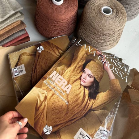 Журнал Lana Grossa: Nera N.02, Сладостная безмятежность, SS 2026