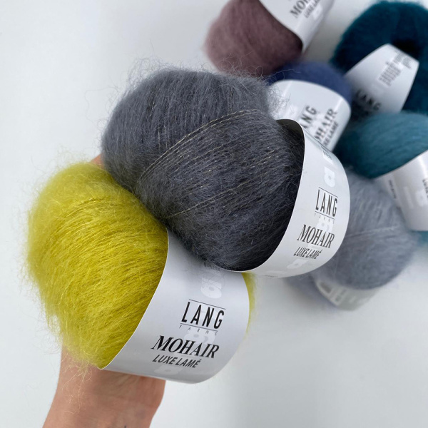 Пряжа Lang Mohair Luxe Lame