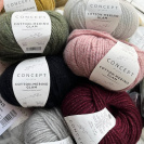 Пряжа Katia Cotton-Merino Glam Пряжа Katia Cotton-Merino Glam