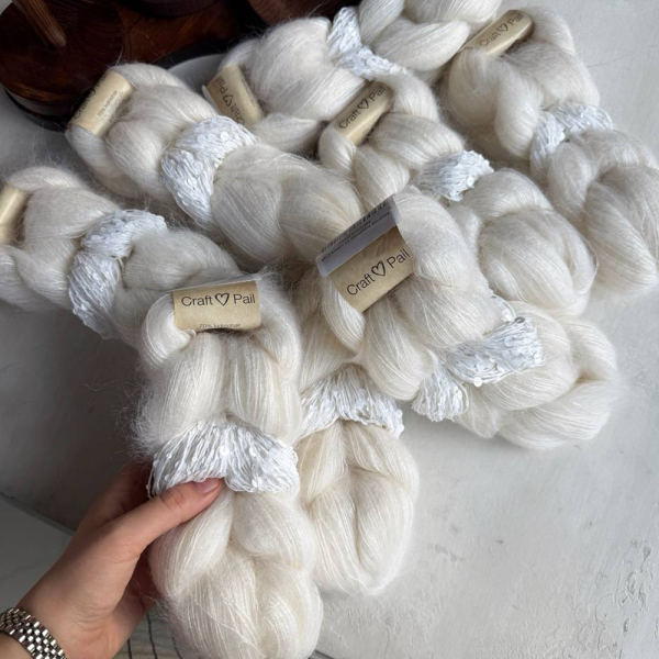 Косичка кидмохер на шелке Craft Pail