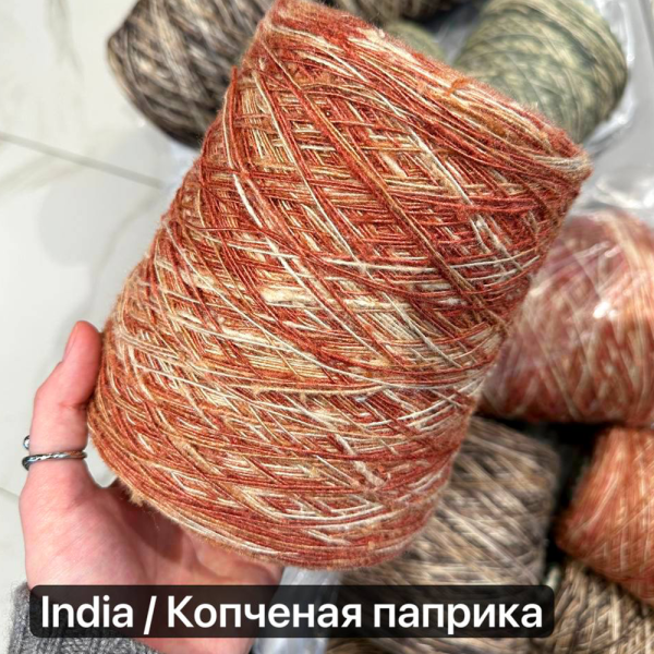 Бобина шелк Tussah by Filati Buratti