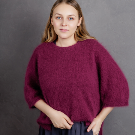 Описание вязания #Пушистая_лакрица