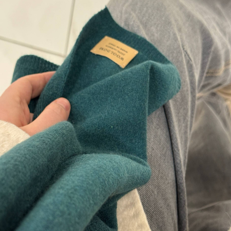 Кашемировый палантин by WoolDom, Бутылочный