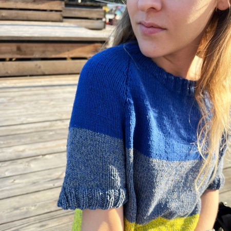 Описание вязания #Платье_полосатый_рейс Описание вязания #Платье_полосатый_рейс