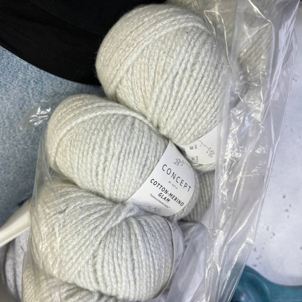 Пряжа Katia Cotton-Merino Glam Пряжа Katia Cotton-Merino Glam