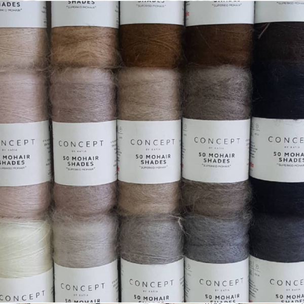 Пряжа Katia 50 Mohair Shades