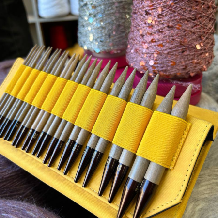Набор спиц 12 пар 12 см LYKKE Umber Dandelion Набор спиц 12 пар 12 см LYKKE Umber Dandelion