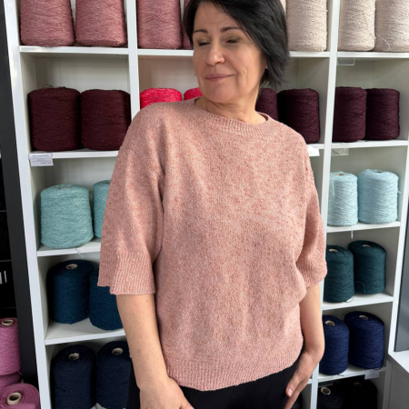 Описание вязания #Футболка_Антистресс