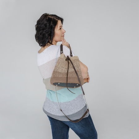 Описание вязания #Футболка_Кекс