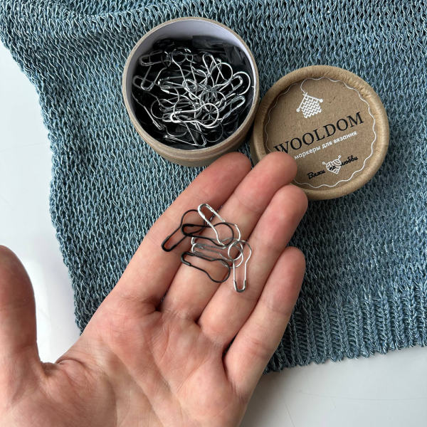 Маркеры для вязания "Булавки" WoolDom