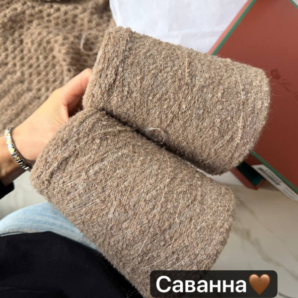 Бобина букле Baby Alpaca Loro Piana
