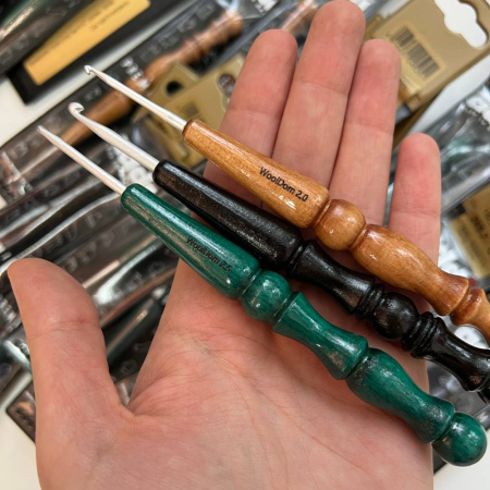 Крючок для вязания Сибирский Кедр. Addi