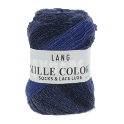 Пряжа Lang Mille Colori Socks & Lace Luxe (859.0035, Пояс Ориона)