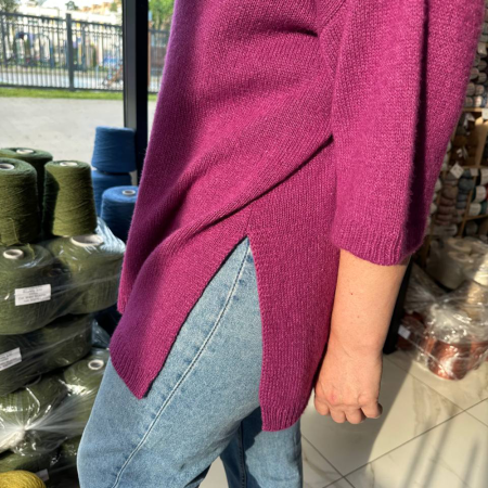 Описание вязания #Футболка_Тотемная