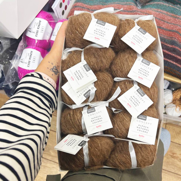 Пряжа Katia Alpaca Natural Colors