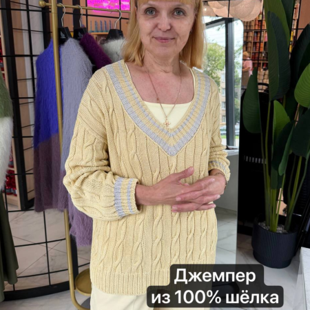 Доступ к онлайн-совместнику. Джемпер Шёлковый Бруни