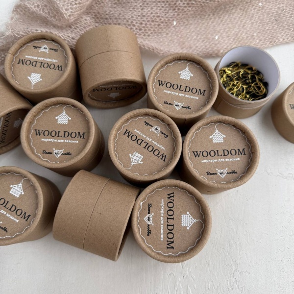 Маркеры для вязания "Булавки" WoolDom