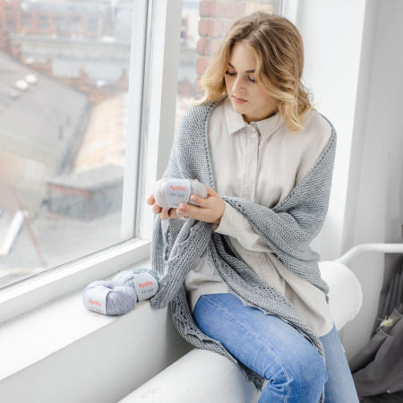 Описание вязания #Шаль_Каталония