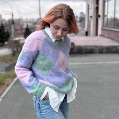 Описание вязания #Сибирский_Аргайл