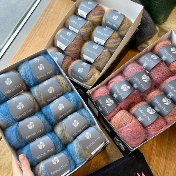 Пряжа Lana Grossa Silkhair Print