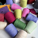 Пряжа бобинная Cotton Paillettes Mix