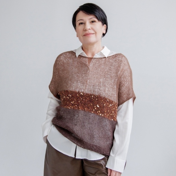 Косичка кидмохер на шелке Craft Pail